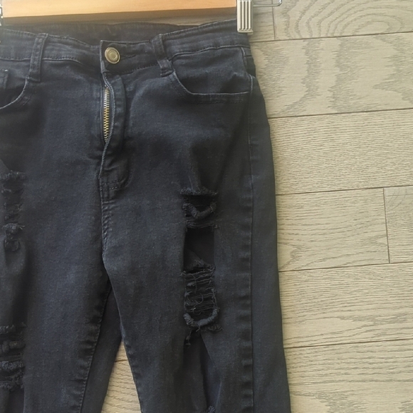 Forever 21 Blue Skinny Jeans Vibrant Style - Picture 7 of 8